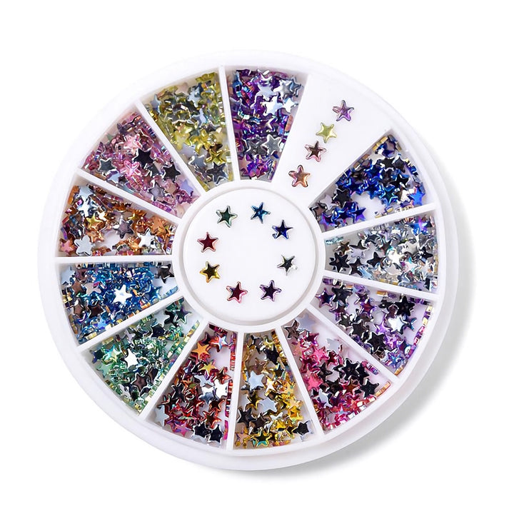 Star Shaped Nail Art Rhinestones