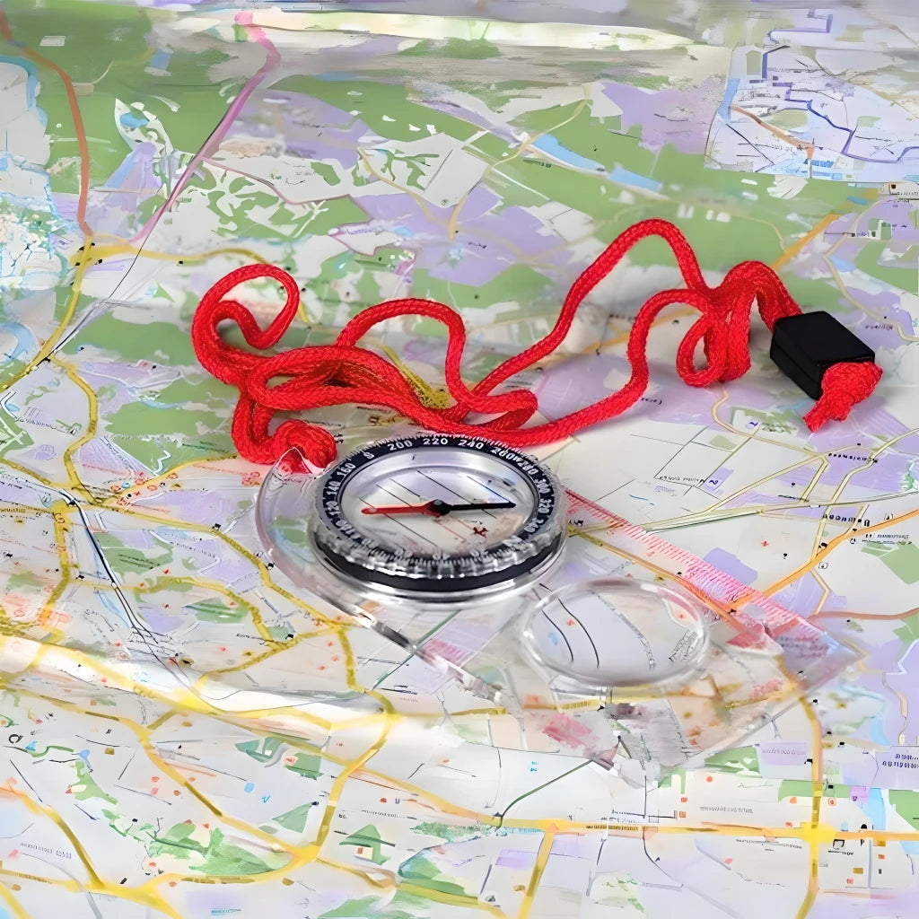 Orienteering Compass for Map Reading