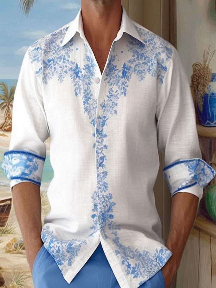 3D Digital Printing Shirt Casual Loose Hawaiian Cardigan