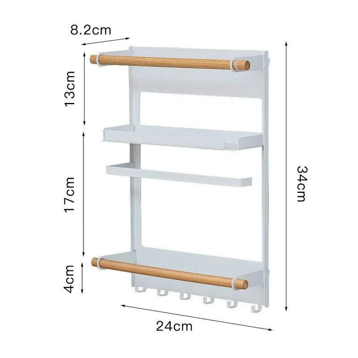 Magnet Fridge Shelf Magnetic Paper Towel Holder