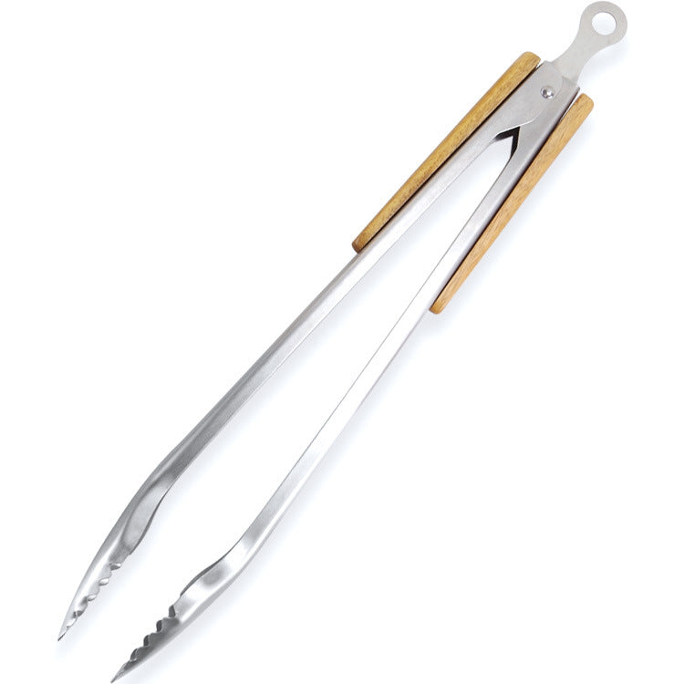 Extra Long 18-Inch Stainless Steel BBQ Tongs