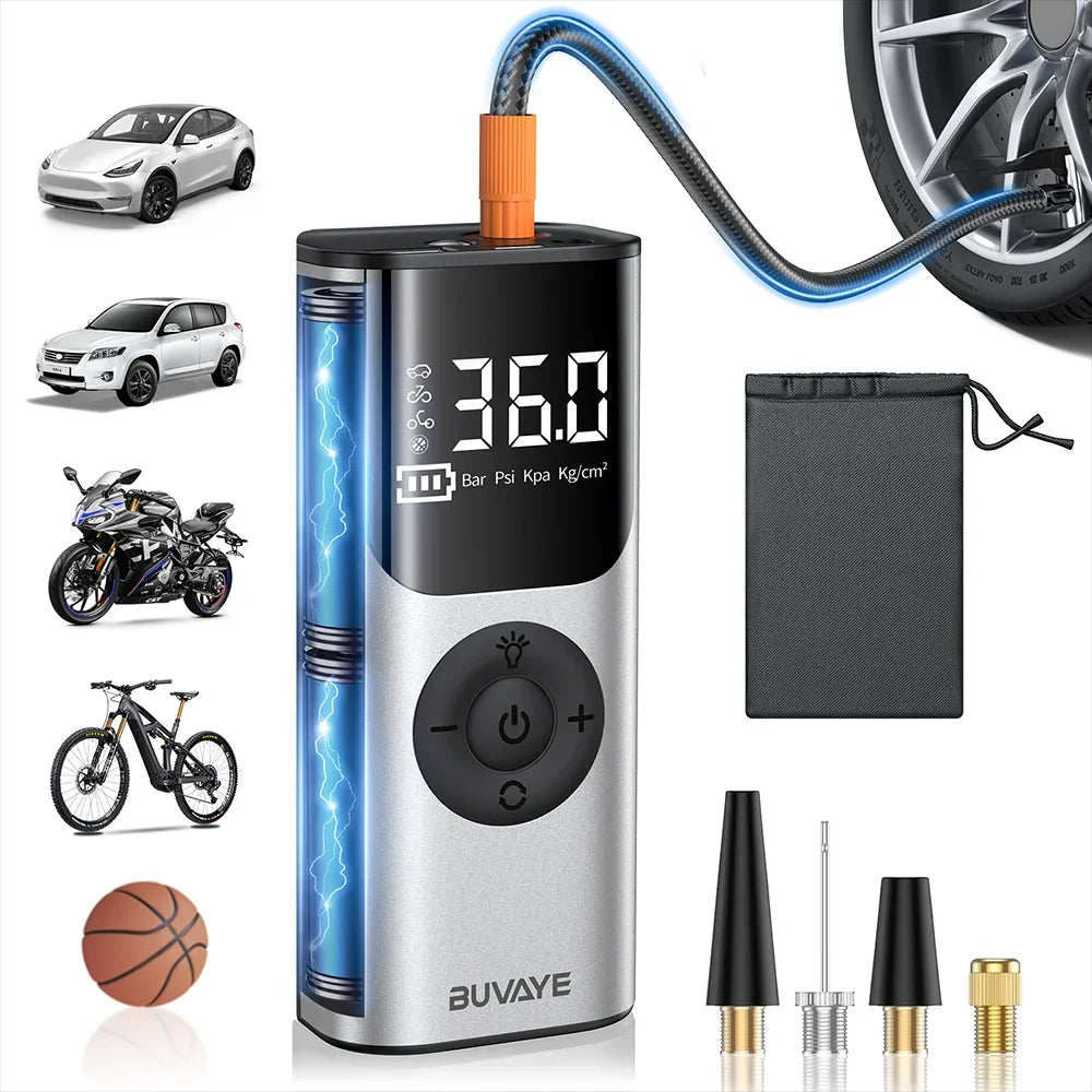 150PSI Wireless Digital Tire Inflator with LED Display