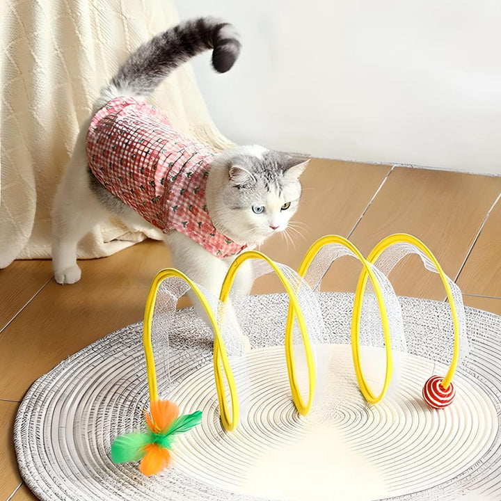 Cat Adventure Tunnel Playful Hide & Seek Toy