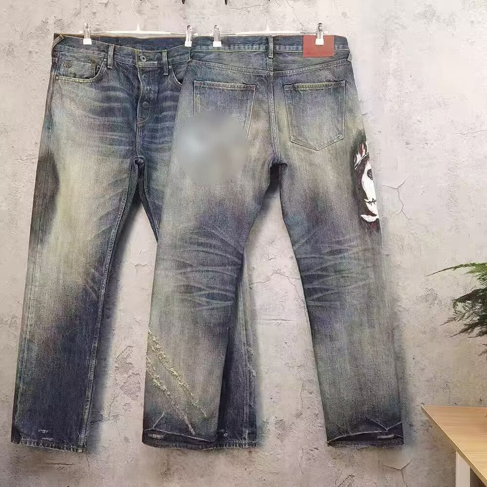 Straight Jeans Men's Niche Design