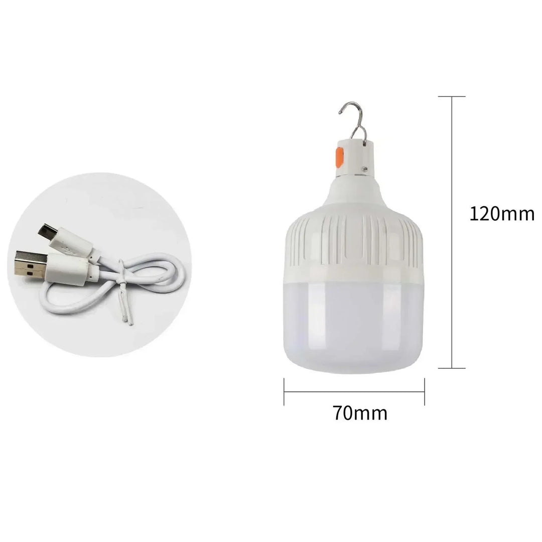 Ultra-Bright 60W LED Rechargeable Outdoor Lantern for Camping and Emergency