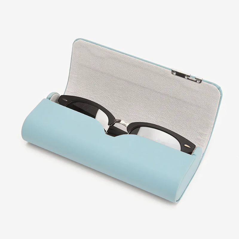 Elegant British Style PU Glasses Case