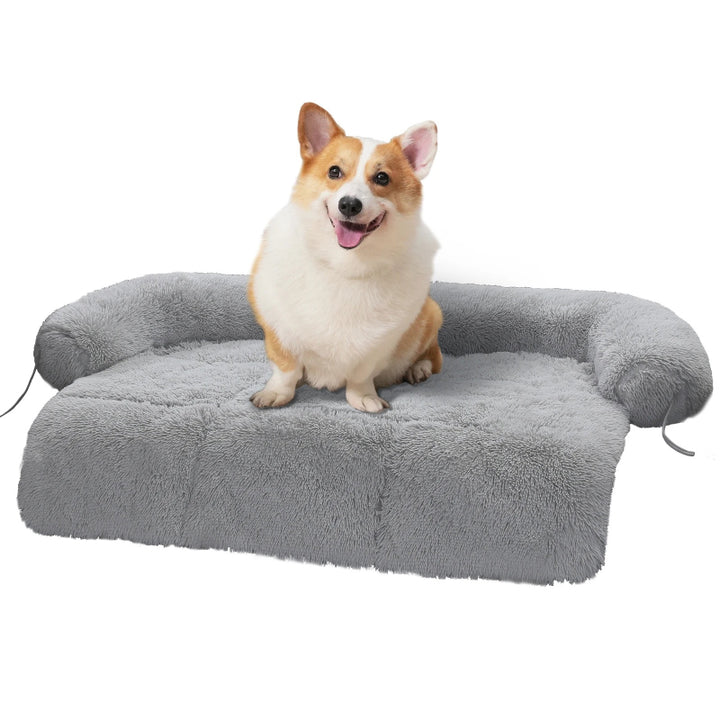 Cozy Winter Dog Bed Mat with Portable Kennel