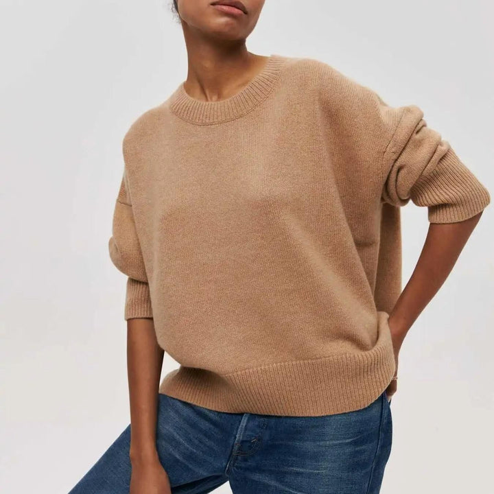 Women O Neck Sweater: Cozy Autumn/Winter Fashion Essential