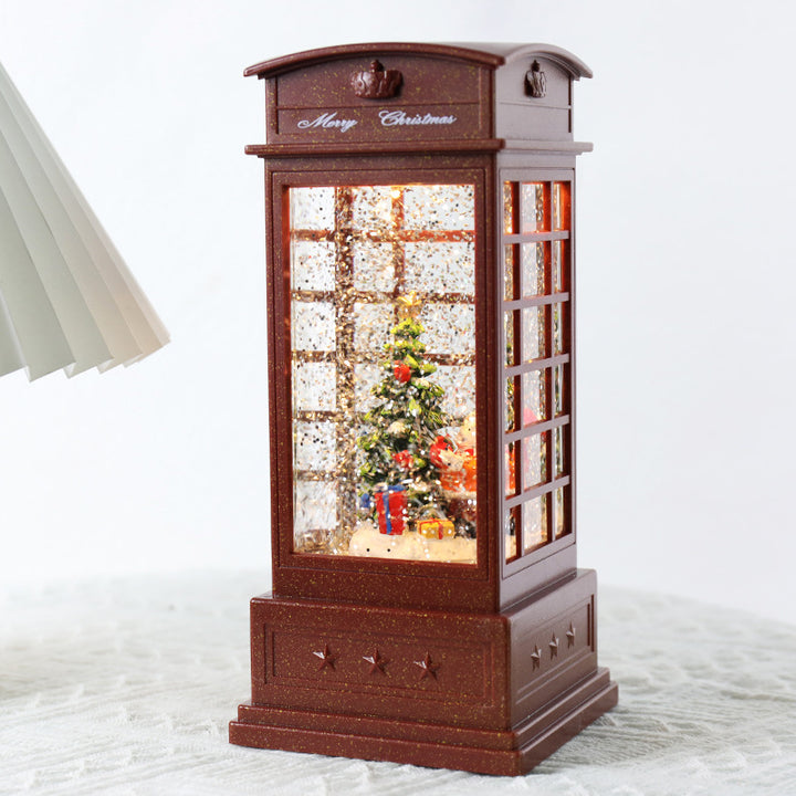 Christmas Decoration Music Box Furnishings Ornaments