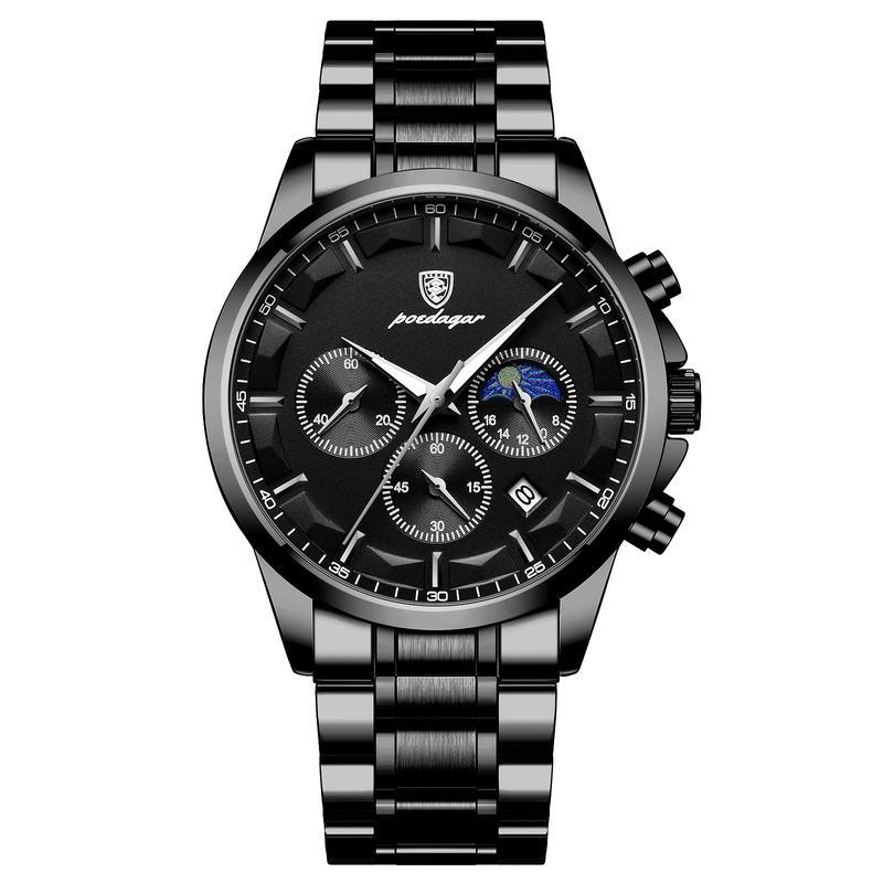 Quartz Chronograph Sports Watch: Luxury, Style, Functionality