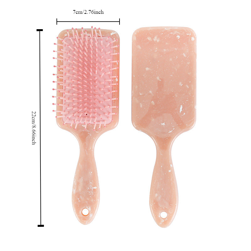 Marble Air Cushion Scalp Massage Hairbrush