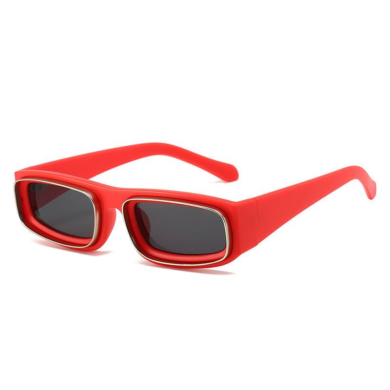 Rectangle Punk Sunglasses