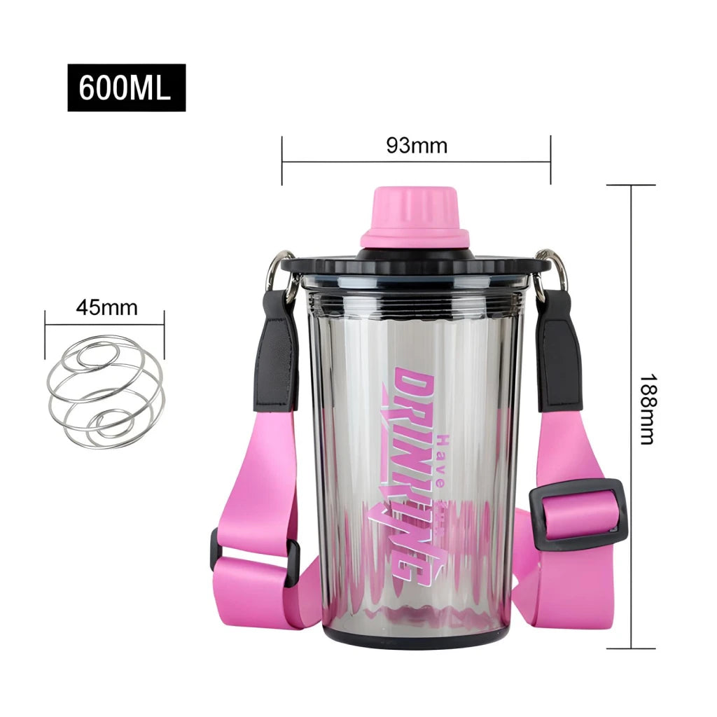 BPA-Free Leak-Proof Protein Shaker Bottle