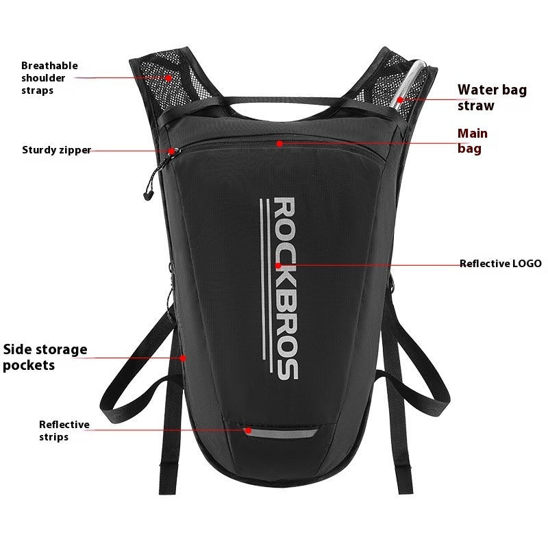 Outdoor Cross-country Running Backpack Men's Sport Climbing Hydrating Bicycle Bag