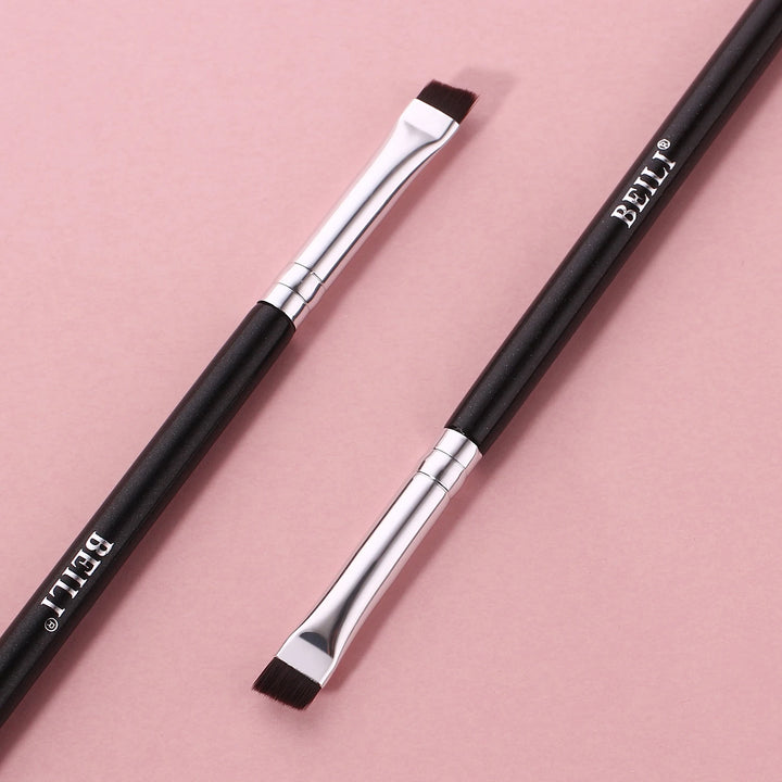 Professional Black Eyebrow & Eyeliner Makeup Brush