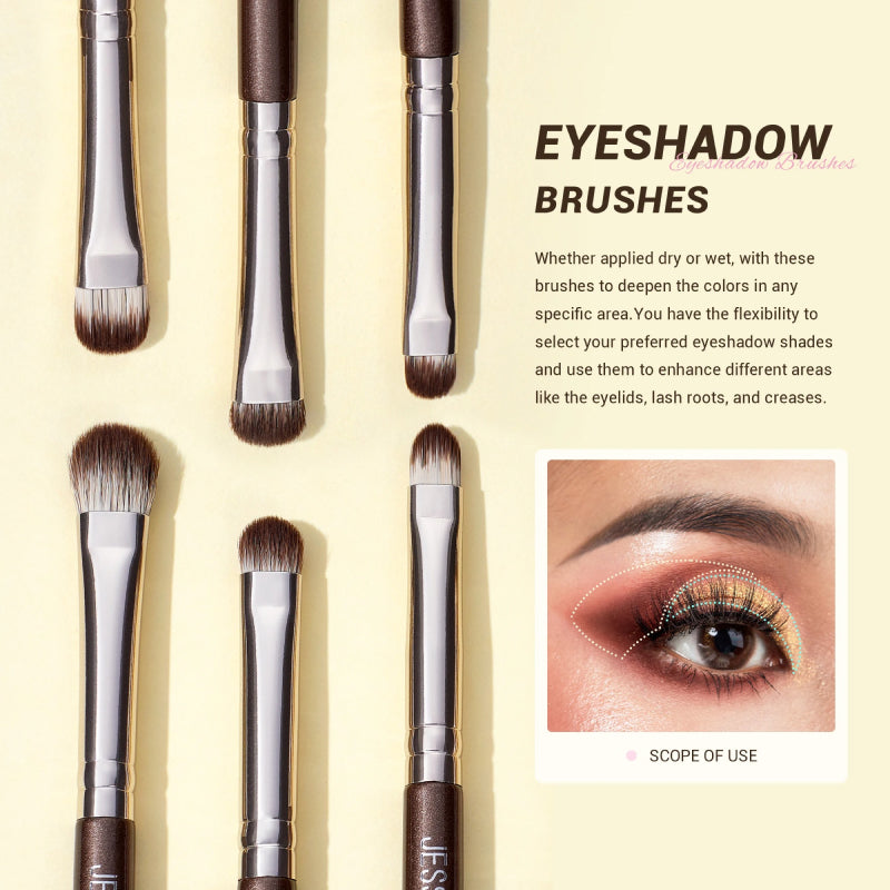 Professional 15pcs Eye Makeup Brush Set