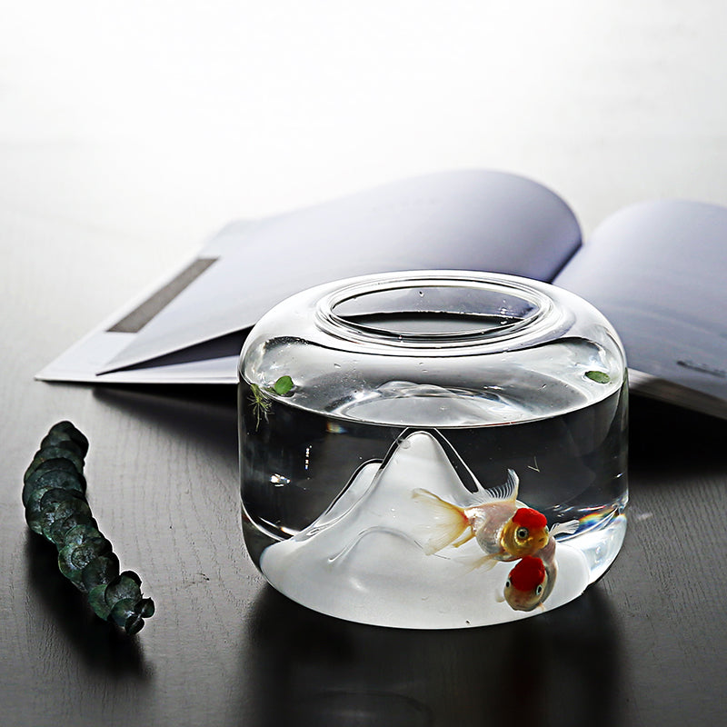 Mini Glass Fish Bowl