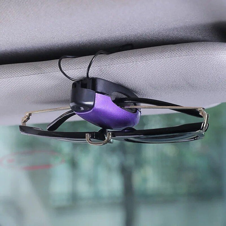 Universal Car Visor Sunglasses Holder & Card Clip