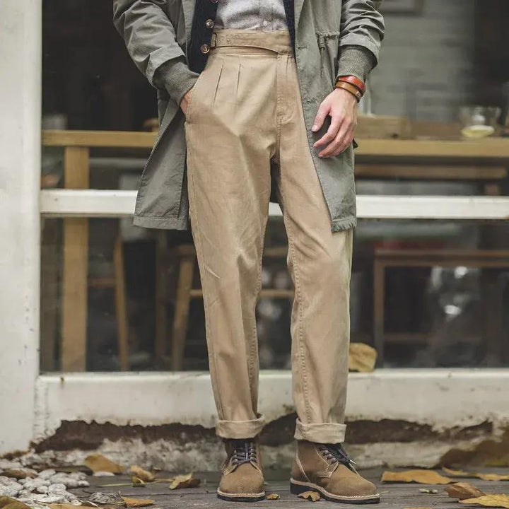 Elastic Casual Men's Cargo Pants