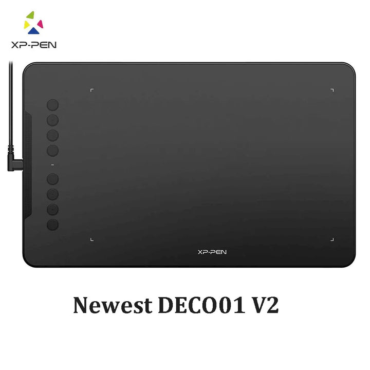 10 Inch Drawing Tablet Graphics Digital Tablet with Tilt & Shortcut Keys