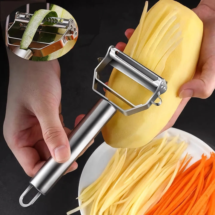 Ultimate 4-in-1 Stainless Steel Vegetable Peeler