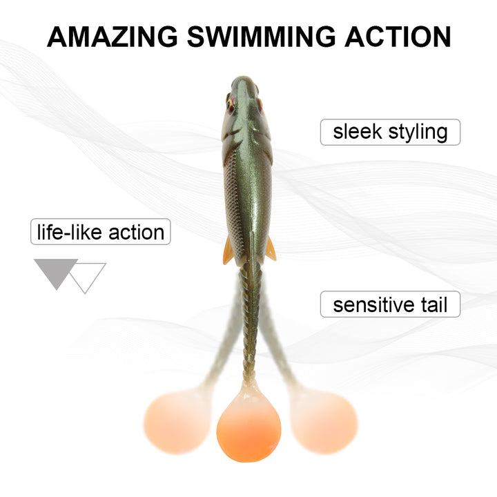 Ultimate Predator Soft Swimbait Lure Set