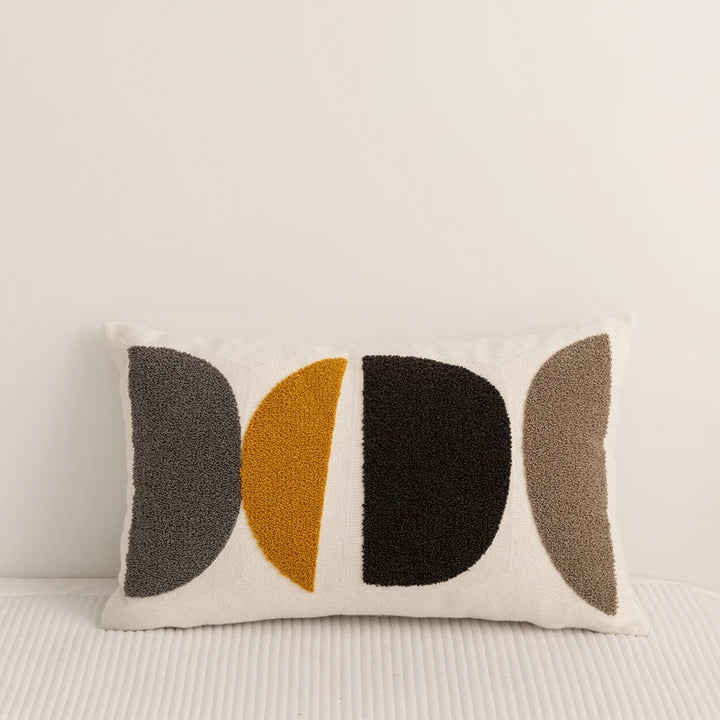 Cozy Abstract Embroidery Cushion Covers