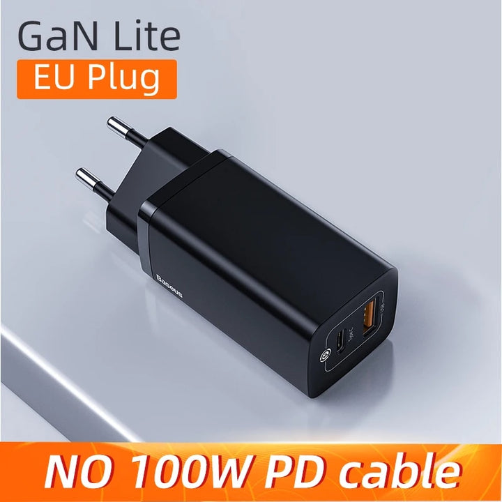 Ultimate 65W GaN Charger: Power Up Anywhere, Anytime