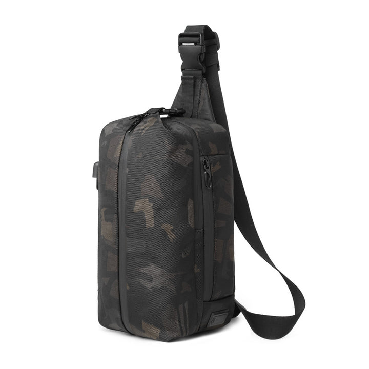 Sports crossbody bag men's chest bag