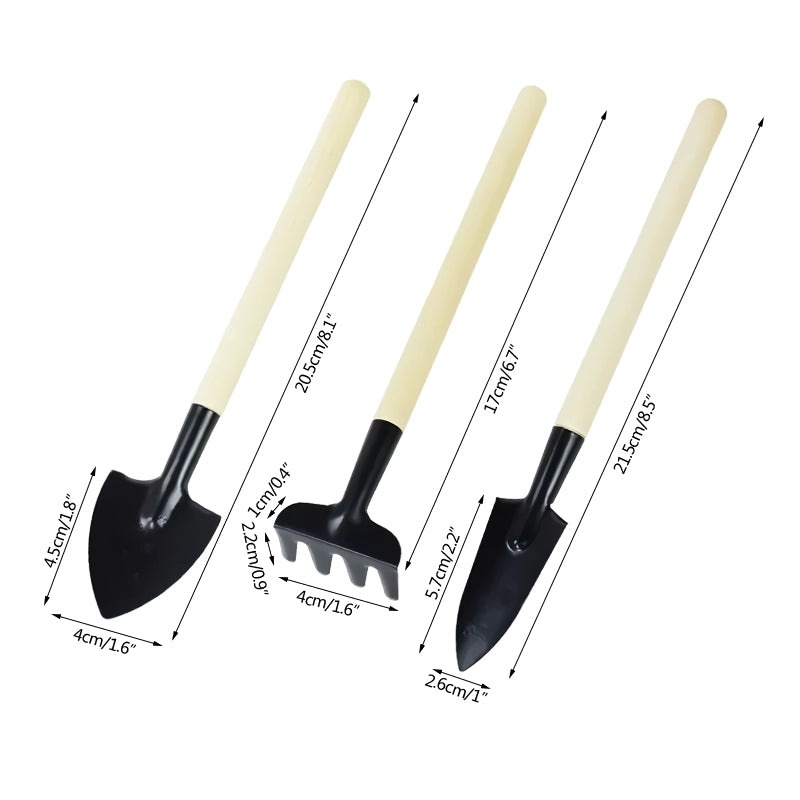 3-Piece Mini Garden Tool Set