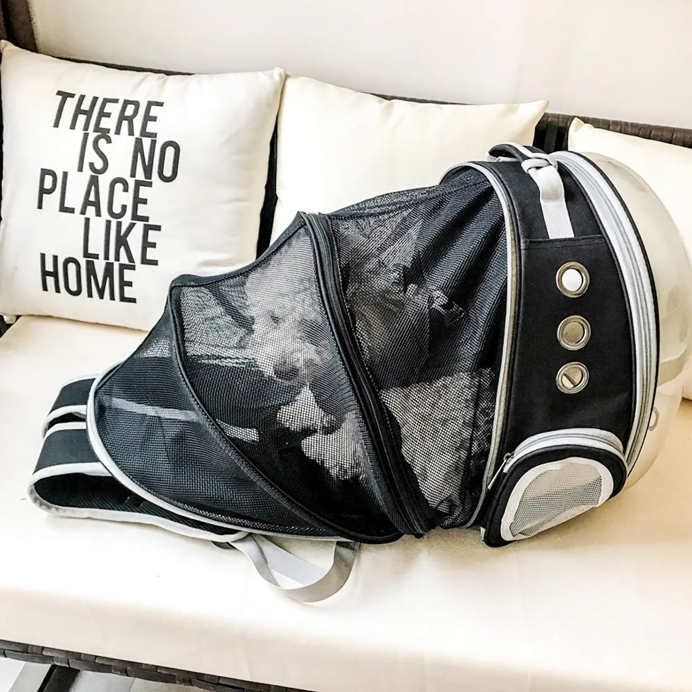 Expandable Space Capsule Pet Carrier Backpack