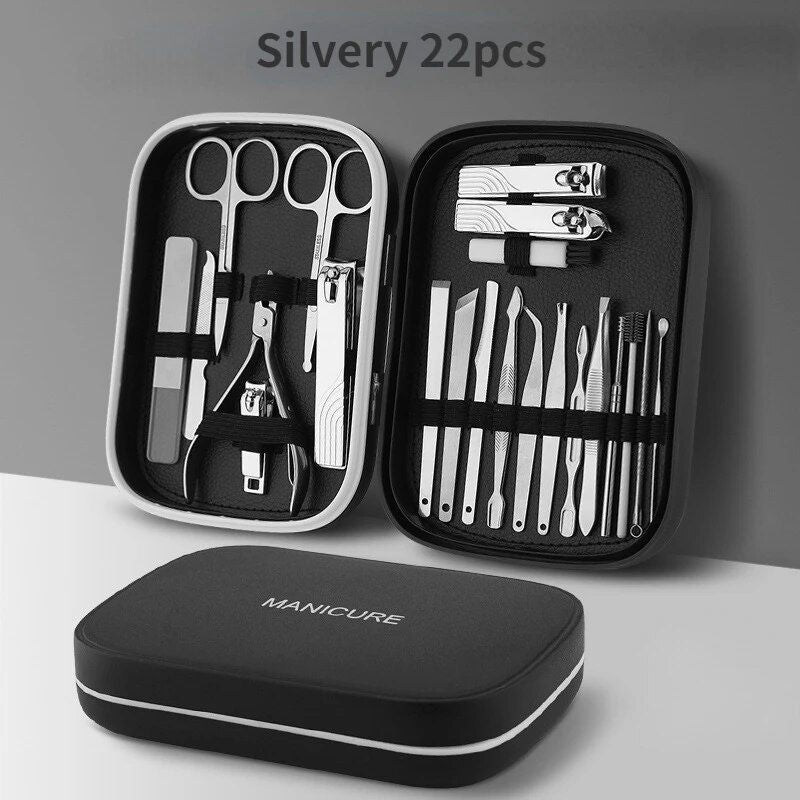 Premium Stainless Steel Nail Care Set