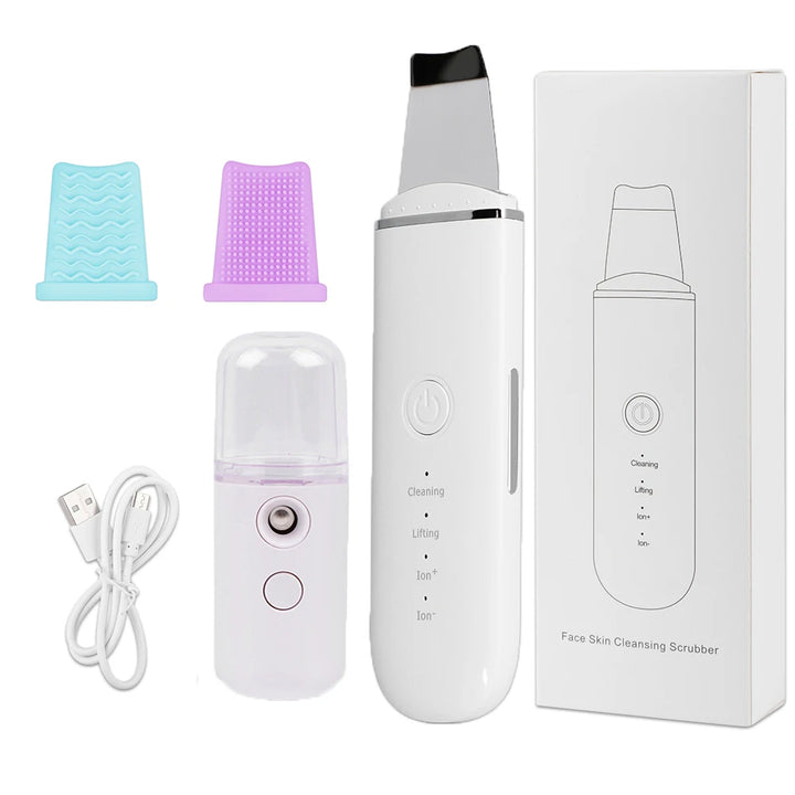 Ultrasonic Skin Scrubber & Blackhead Remover