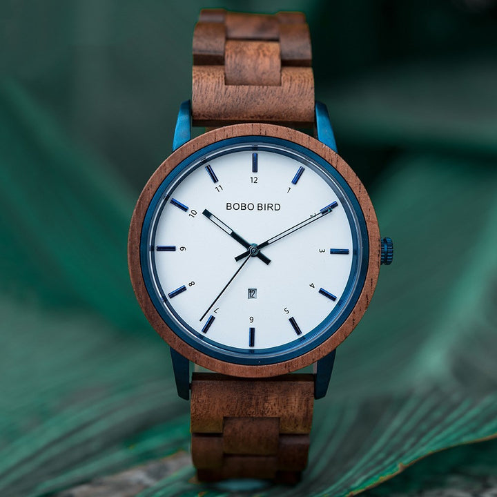 Business leisure men's Wooden Watch