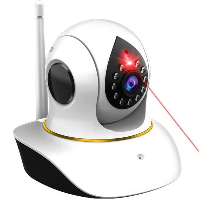 1080P Wireless Pet Camera with Interactive Laser Toy