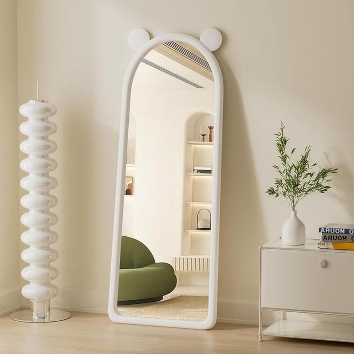 Arched Full-Length Flannel Mirror