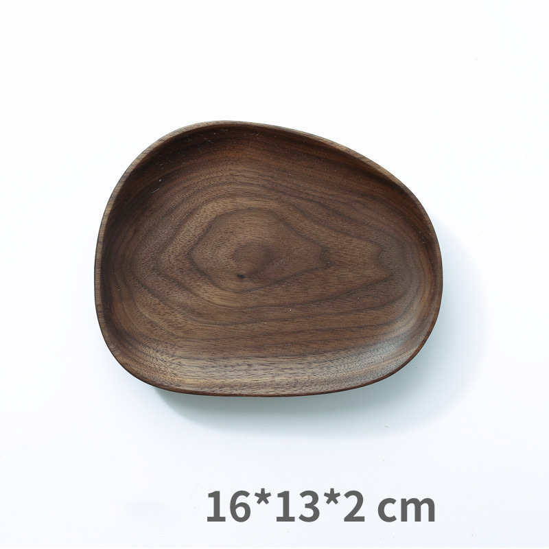 Black Walnut Dried Fruit Plate Dim Sum Dinner Shaped