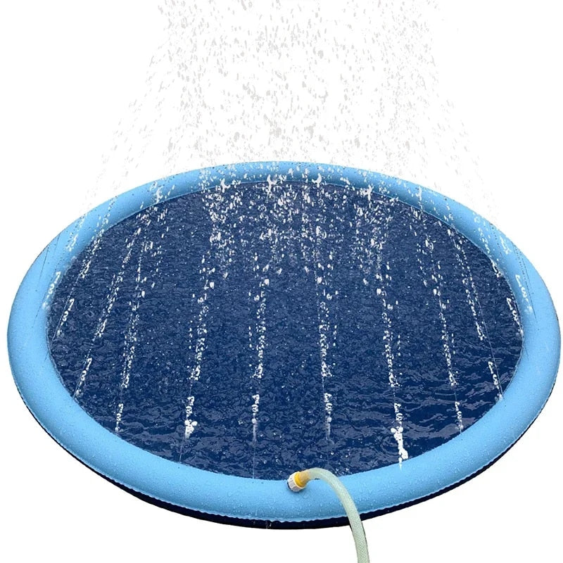 Interactive Dog Splash Pool & Sprinkler Mat