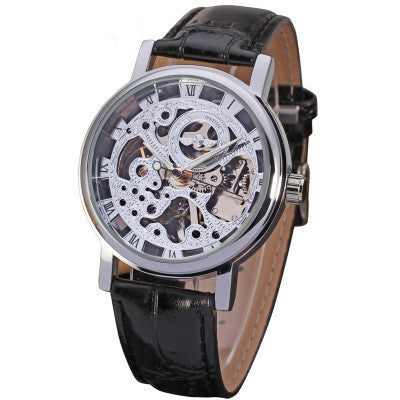 T-Winner Full Hollow Men's And Women's Couple Mechanical Watch