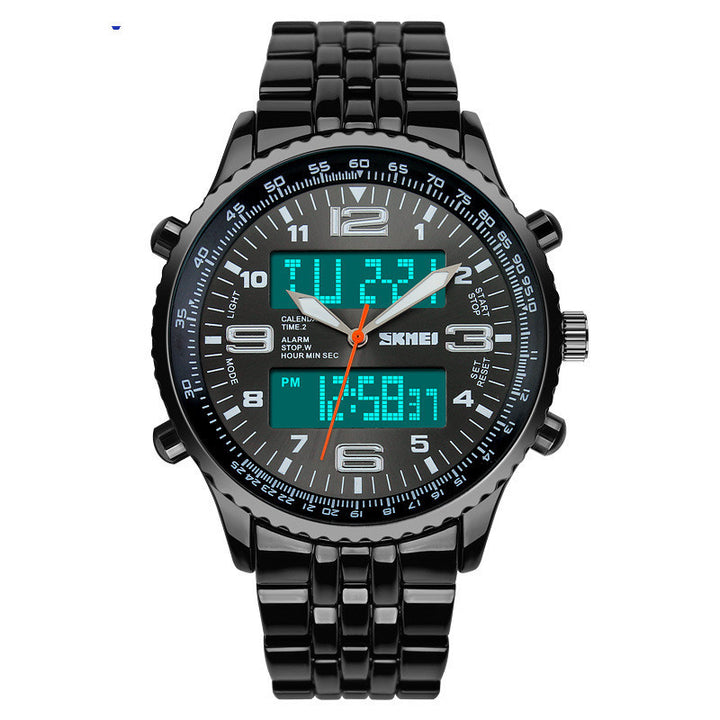 Light Energy Meter Multifunctional Male Student Sports Electronic Watch