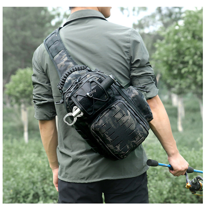 Sports Travel Outdoor Camo One - shoulder Cross - slung Chest Bag