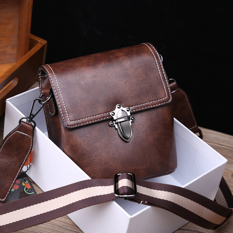 Mobile Phone Bag All-Match Leather Messenger Bag