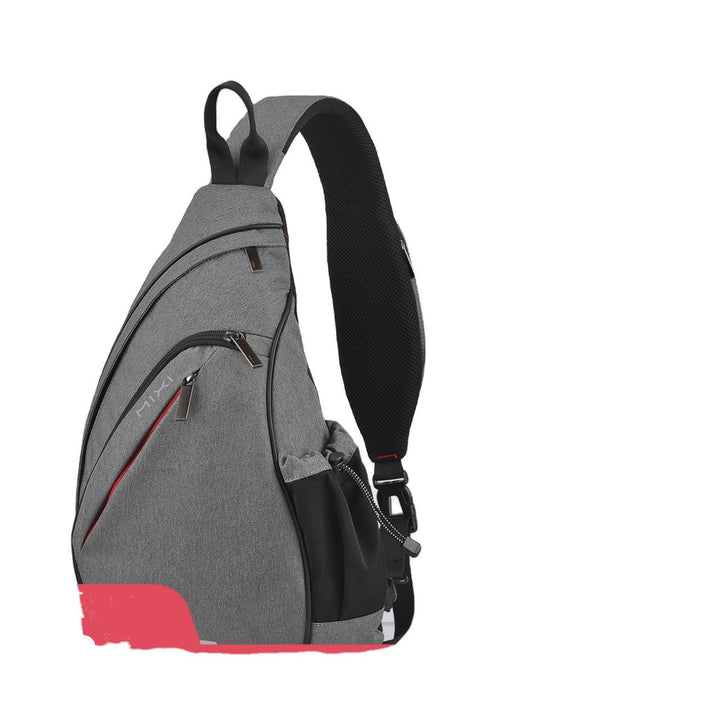 Messenger Bag Triangle Bag Men's Casual Water Drop Bag Small Backpack