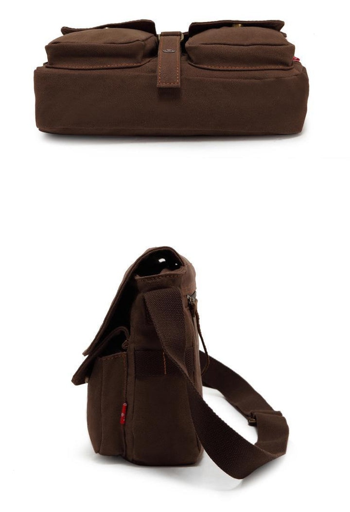 Shoulder Messenger Bag Men's Fashion Canvas Bag