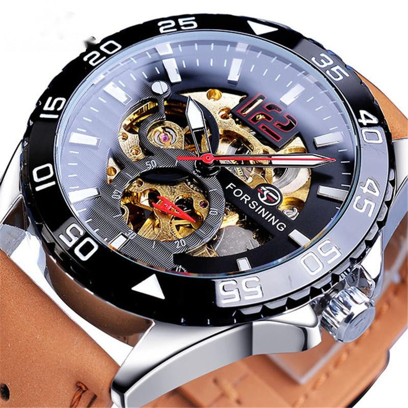 Waterproof automatic mechanical watch