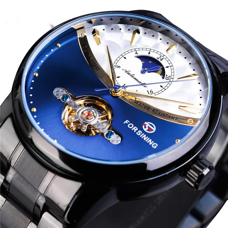 Men's fashion leisure tourbillon multi-function automatic mechanical watch