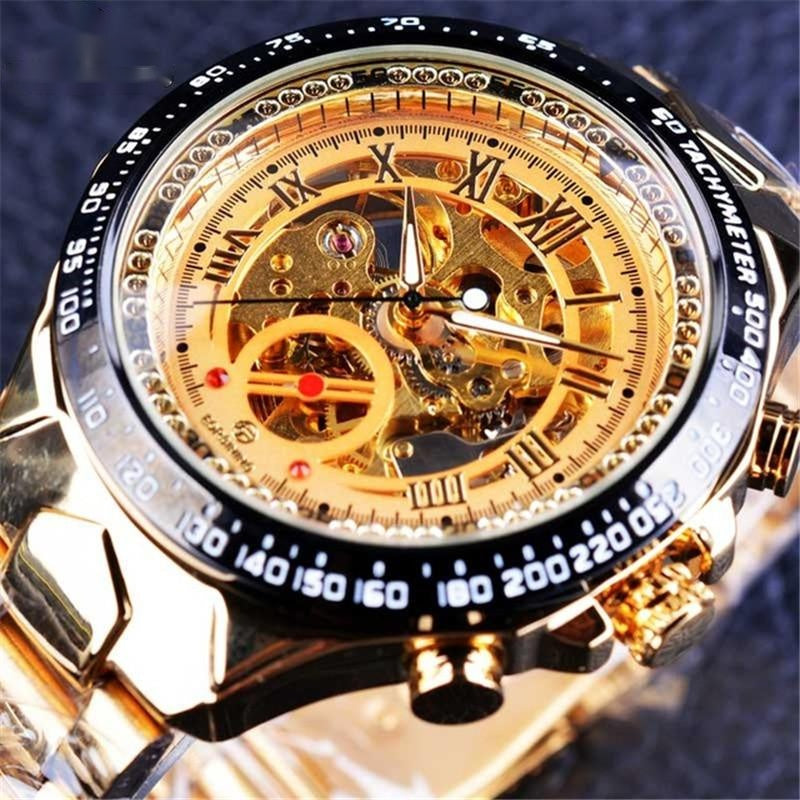 Luminous Pointer Waterproof Manual Mechanical Watch