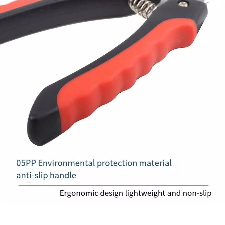 Professional Pet Nail Clippers - Ergonomic Stainless Steel Grooming Tool for Dogs and Cats