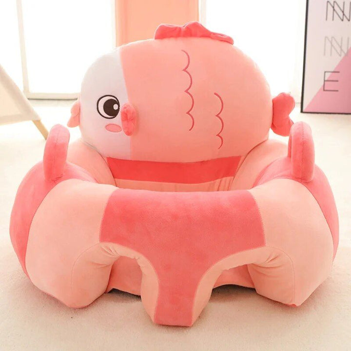 Plush Baby Support Seat: Comfortable Learning-to-Sit Chair