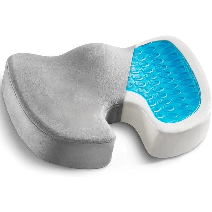 Non-Slip Gel & Memory Foam Coccyx Cushion